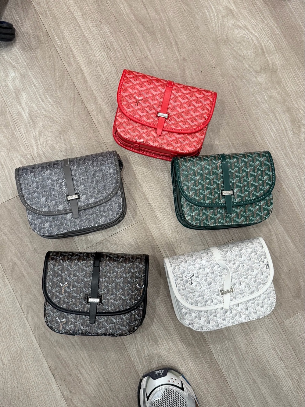 Goyard Small Patterned Crossbody Bag
